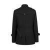 Tienda de Fábrica Ropa de Trabajo Abrigo de Lana de Largo Medio Estilo Británico Moda Juvenil Casual Doble Botonadura Cinturón Cortavientos Chaqueta