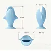 Cubierta de Cepillo de Dientes de Silicona Cubierta de Cepillo de Dientes Portátil para Viaje Cubierta de Cepillo de Dientes de Ballena con Ventosa de Soporte Fabricante de Cubiertas de Cepillo de Dientes En Stock