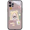 Funda para Teléfono Móvil Apple 13 12Pro Llamada Entrante Luminosa Iphone14Pro Chica Té con Leche 15 Modelo Nuevo 17Pro Adecuado