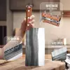 Faca de Cozinha para Picar e Cortar, Faca Doméstica Forjada de Dupla Finalidade, Faca de Cozinha Afiada para Picar Legumes, Faca Comercial para Cortar Carne, Faca para Picar Ossos, Aço Inoxidável