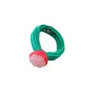 Nueva Diadema Dulce de Frutas Estilo Coreano para Niños, Diadema de Bola Alta Elástica, Anillo de Toalla Versátil Accesorio para el Cabello para Niñas