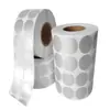 Pegatinas Selladoras Autoadhesivas, Papel de Etiqueta Impermeable Pet Plateado Mate, Papel Adhesivo Fuerte Resistente al Alcohol Duradero Cinta de Carbono Plateada Mate para Máquina
