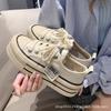 Zapatos de Lona de Suela Gruesa para Mujer, Zapatos Casuales Verano 2025, Tenis Blancos que Aumentan la Altura, Tenis de Verano Transpirables, Transpirables y que Aumentan la Altura