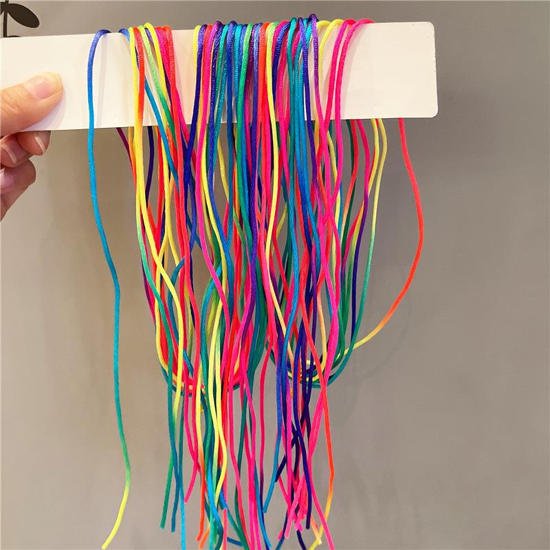 儿童彩色编发绳