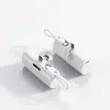 Novo Mini Power Bank Pequeno em Cápsula Pode Ser Levado no Avião com Cordão Portátil de Bolso Dois em Um