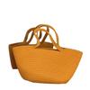 Bolsa tejida para mujer 2022 Bolso de cuerda de algodón de nicho Bolso de mano Bolso tejido de cuerda de algodón Bolso tejido de paja Bolso de playa Bolso rojo