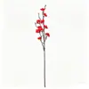 Rama Individual de Flor de Ciruelo Artificial de Invierno al por Mayor, Rama de Flor de Ciruelo de Seda, Nuevo Arreglo Floral Estilo Chino, Decoración Suave de Pared de Plantas Verdes, Decoración de Proyecto, Planta Artificial