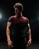 Ropa Deportiva de Fitness para Hombre 2025 de Manga Corta, Secado Rápido, Body