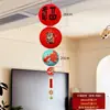 Colgante de Linterna de Año Nuevo Decoración para Tienda en Casa Adorno Colgante Escena de Entrada de Pasillo del Festival de Primavera Accesorios Festivos Pequeño y Exquisito