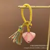 Colgante de Zongzi Tejido a Mano, Accesorios DIY para el Festival del Bote del Dragón, Cuerda de Colores, Cuerda de Mano, Pulsera de Hilo Rojo