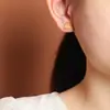 Yuebao Joyería Jade Natural Hetian Plata de Ley S925 Chapado en Oro Caballo Animal del Zodiaco Año Super Lindo Lindos Aretes Aretes de Botón