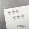 Accesorios para Uñas Serie Cruz de Zirconia Transfronteriza Luz de Lujo Retro Flash de Gama Alta Versátiles