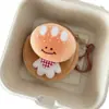 Monedero de Felpa con Forma de Comida, Muñeco Lindo, Bolsa para Auriculares, Portatarjetas, Bolsa de Felpa de Dibujos Animados, Accesorios Colgantes