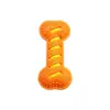 Brinquedo de Osso Squeaky Resistente a Mordidas para Cachorro Border Collie Corgi Brinquedo de Mastigar Indestrutível Cão Grande Animal de Estimação