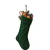 Amazon transfronterizo bolsa de regalo para calcetín de Navidad decoración arreglo de colgantes navideños suministros juego doble forma de diamante grande