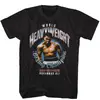 Muhammad Ali Generación de Campeones de Boxeo de Muhammad Ali Estilo Punk Retro Americano Verano Holgado Manga Corta