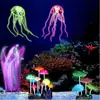Decoración Acuario Coral Silicona Suave Coral Luminiscente Hongo Luminiscente Decoración Coral Set de 4/7 Piezas Decoración Acuario