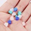 Venta Caliente Transfronteriza Corazón de Melocotón Corazón Piedra Ópalo Ópalo Sintético Colgante Europeo Resina Ecológico DIY Accesorios de Joyería Hechos a Mano