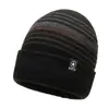 Gorro de Punto Otoño e Invierno Nuevo Estilo para Hombre Cálido con Forro de Lana R Resistente al Frío Invierno Gorro Juvenil Jersey Venta Transfronteriza