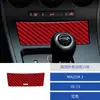Adecuado para Mazda Onksera 10-13 panel de encendedor de cigarrillos de fibra de carbono accesorios de modificación de interior de coche
