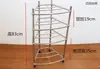 Estante para Lavabo de Acero Inoxidable Y*H Estante para Lavabo de Pie Estante de Tres y Cuatro Esquinas Estante para Lavabos de Múltiples Niveles Conjunto para Cocina y Baño