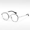 Óculos de Titânio Puro Pt08106 Estilo Celebridade da Internet Moda Retrô Versátil Simples Armação Óptica Poligonal Pode Ser Equipado com Lentes para Miopia