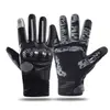Guantes de motocicleta con pantalla táctil, carcasa de fibra de carbono, protección para nudillos, adecuados para montar al aire libre, carreras todoterreno, de dedo completo, antideslizantes, transpirables