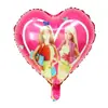 Nuevo Globo de Película de Aluminio Barie Barbie Rosa Coche Deportivo Temática de Dibujos Animados Set de Arreglo para Niños Princesa Un Año