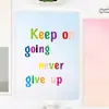 Pegatinas Coloridas en Inglés Transfronterizas para Estudiantes DIY Fuerte Adhesión Impermeables Autoadhesivas Decoración de Regalo Creativas Etiquetas Numéricas
