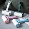 Rodillo de papel para pegar pelo al por mayor Rodillo de papel rodillo varilla de medición cepillo succionador de pelo removedor de pelo papel adhesivo para polvo cepillo rodillo para pelo y ropa raspador