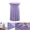 Fundas Elásticas para Mesa Cuidadosamente Seleccionadas para Bodas, Mesas de Cóctel de Hotel, Mesas Redondas Altas Transfronterizas, Faldas de Mesa Elásticas Decorativas Anti-Pilling