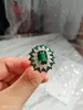 6 Cristales Artificiales Trabajo Pesado Francés Piedras Preciosas de Color Circonita Estilo Vintage Italiano Anillo Paraiba Adorno Banda Piedra Suelta