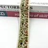 Nuevo Encaje Jacquard Cinta Accesorios de Encaje Étnico Color Ropa Equipaje Zapatos Sombrero Accesorios para el Cabello Cortina Ancho 3.5CM