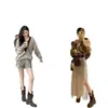 Botas de cavaleiro femininas estilo Grape Mom, com 6 cm de altura, salto grosso, sola grossa e detalhes de fivela em couro, no estilo de bota curta