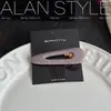 Nuevo Pasador de Acetato de Alan, Pinza Bb Hueca de Lunares Retro Estilo Coreano, Pasador para Flequillo de Mujer, Accesorio para el Cabello de Pinza Lateral de Gama Alta