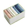 Caja organizadora divisoria artifacto de almacenamiento de ropa para pantalones plegable de tablero de PP caja de almacenamiento transparente para armario de noche de dormitorio