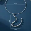 Um Colar de Pérolas Artificiais Acrílicas em Formato Y, Moderno, Simples, Elegante e Estiloso, um Ótimo Presente para uma Amiga
