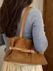 Bolso de Mano Nuevo de Moda Otoño 2026 Hebilla de Cinturón Elegante Bolso de Hombro/Axila Casual de Personalidad de Alto Valor de Nicho