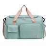 Bolsa de ginástica por atacado de fábrica com compartimento para sapatos, bolsa de bagagem de grande capacidade, bolsa de ombro esportiva, bolsa de viagem de curta distância para viagens de negócios