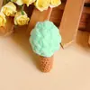 Nuevo Lindo Llavero de Caqui Fresa Crochet de Fruta Accesorios Colgantes para Bolso de Coche Cosas Buenas Suceden Colgante de Lana