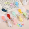 Cortauñas Color Caramelo Cortauñas Creativo Cortauñas Portátil para el Hogar Anti-Salpicaduras Herramienta de Manicura para Niñas