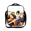 Bolsa Térmica Lancheira Naruto Infantil Estudante Transversal Bolsa de Ombro Desenho Animado Bolsa Portátil para Piquenique