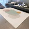 Tapete nórdico para sala de estar, simples, espesso, para sofá, mesa de centro, tapete para quarto, cabeceira, tapete para entrada