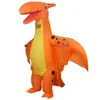 Disfraz inflable de dinosaurio personalizable traje de tiburón alienígena Halloween disfraz divertido para actuación decoración de fiesta