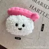 Fofo desenho animado KT gatinho de pelúcia pingente coelho broche cachecol meias acessórios chinelos chapéu acessórios de vestuário
