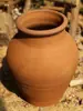 Novo vaso de flores secas estilo Zen chinês, vaso rústico de cerâmica para arranjos florais, decoração vintage para sala de estar, vaso de terracota estilo antigo para suculentas