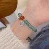 Nova Pulseira de Bambu Estilo Chinês Fu Marca Meninas Estilo Ins Design de Nicho Pulseira Retrô High-end Pulseira para Namorada