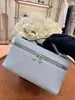 Bolsa Lonchera de Cuero Genuino Amazon L19, Mismo Estilo que el Bolso de Mano de Cuero Granulado, Bolso de Hombro, Bolso de Mano para Mujer, Estilo Urbano Sencillo