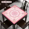 Suministrado directamente por el fabricante, tapete cuadrado de mahjong, impermeable, resistente al calor, engrosado, con reducción de ruido, tapete de mesa para mesas de café, mesas cuadradas y mesitas de noche