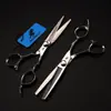 Fdms-12 Plata 6.0 Pulgadas 440C Forma Especial Tijeras de Peluquería Dimashi, Tijeras para Cortar el Cabello, Tijeras Planas, Tijeras para Flequillo